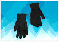 Colore nero statico su misura dei guanti di gomma medici di dimensione anti comodo fornitore