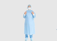 Abiti chirurgici sterili respirabili, abito blu del teatro di operazione eliminabile fornitore