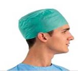 Cappucci chirurgici eliminabili liberi del lattice, cappelli eliminabili della sala operatoria con elastico cucito fornitore