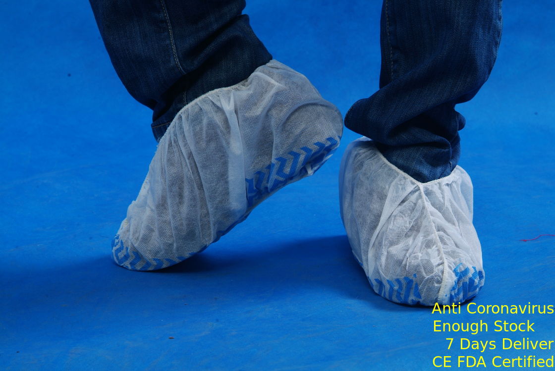 La scarpa eliminabile igienica della protezione del pavimento copre respirabile per il posto di lavoro della costruzione fornitore