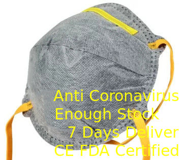 Maschera di protezione amichevole respirante facile della polvere della pelle della maschera della tazza FFP2 anti per protezione della polvere fornitore