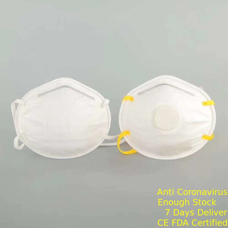 Della tazza FFP2 della maschera tessuto bianco non per costruzione/medicina/tessuto fornitore