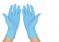 Slitti i guanti eliminabili blu resistenti, l'operazione flessibile dei guanti sterili del nitrile fornitore