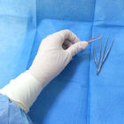 Guanti di gomma chirurgici del lattice lungo, guanti medici sterili per prova di laboratorio fornitore