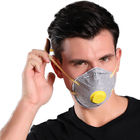 Maschera della tazza FFP2 del carbonio attivata N95, maschera di polvere non tessuta eliminabile con la valvola fornitore