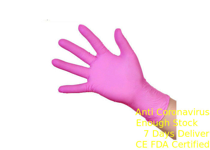 Materiale medico eliminabile del nitrile dei guanti di forte versatilità nessun allergie fornitore